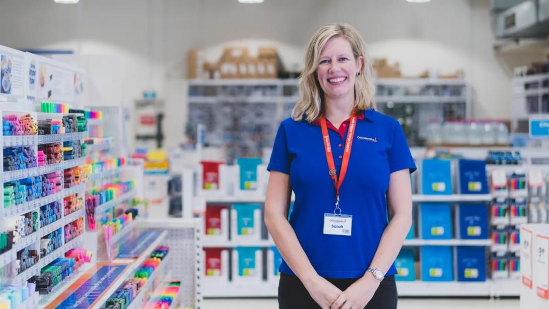 Managing director Sarah Hunter said families were more keen than previous years to head into stores and plan their 2023 purchases.CREDIT:OFFICEWORKS