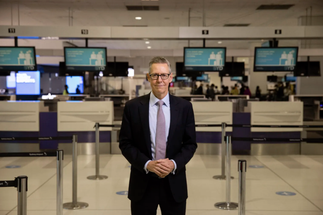 Sydney Airport CEO Geoff Culbert.